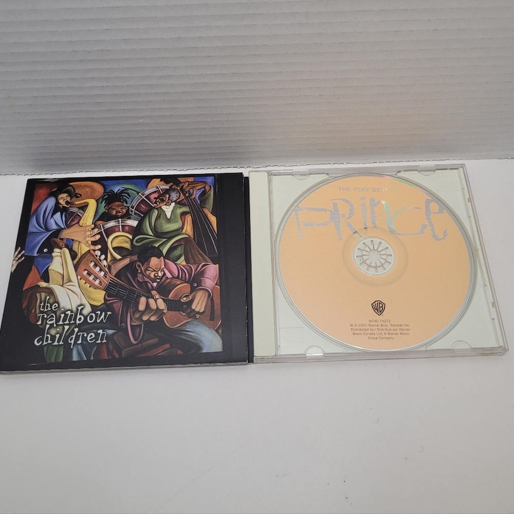 The Very Best Of Prince and Prince The Rainbow Children Lot of Two Music CDs